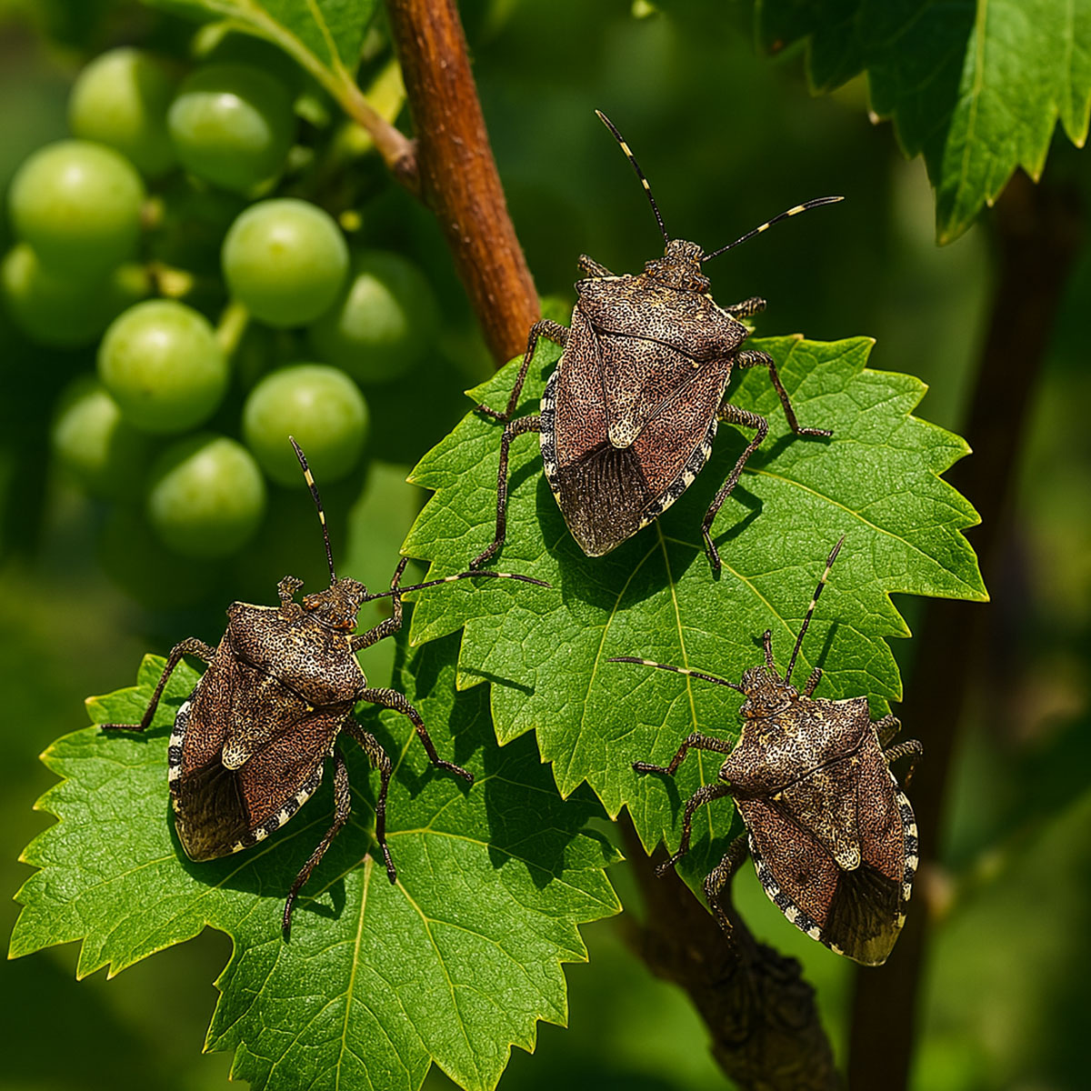 Disinfestazione cimici asiatiche in vigneti e aziende agricole